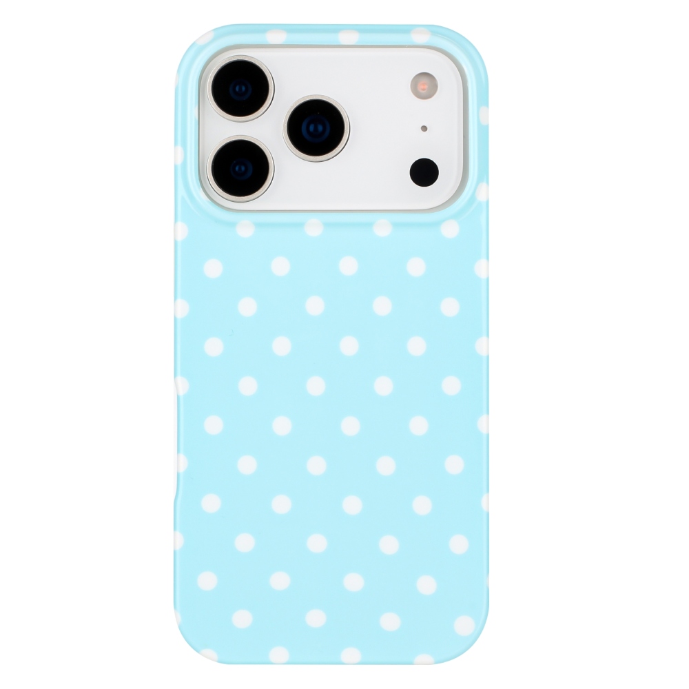 Dots gél tok iPhone 18 Pro Max/17 Pro Max mobiltelefonhoz – kék