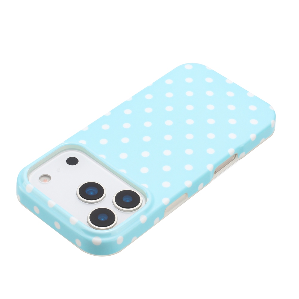 Dots gél tok iPhone 18 Pro Max/17 Pro Max mobiltelefonhoz – kék