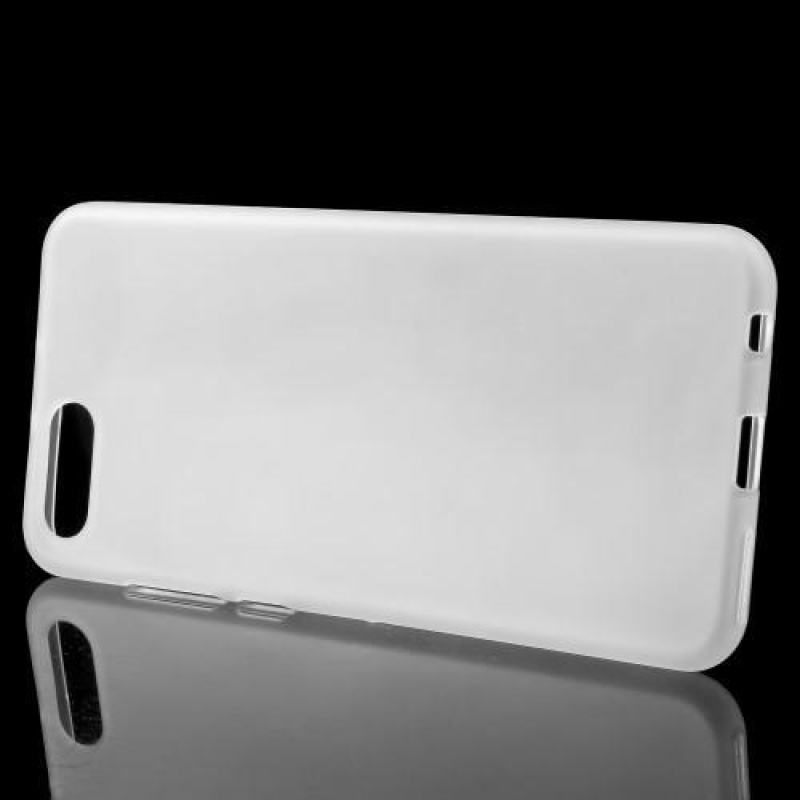 Dupla matt zselés tok a Honor View 10 készülékhez - fehér