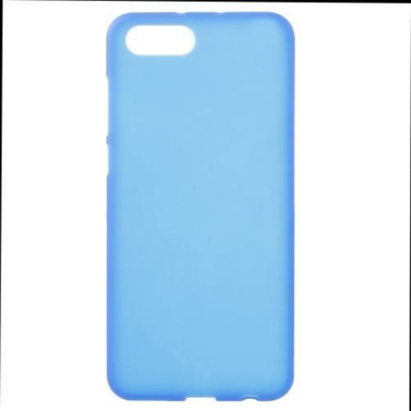 Dupla matt zselés tok Honor View 10 készülékhez - kék