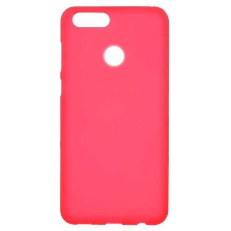 Dupla matt zselés tok a Honor 7X-hez - piros