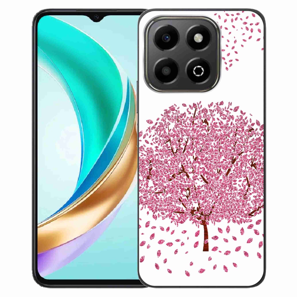 Gél borító mmCase a Honor X6b készülékhez - rajzfilmfa levelekkel