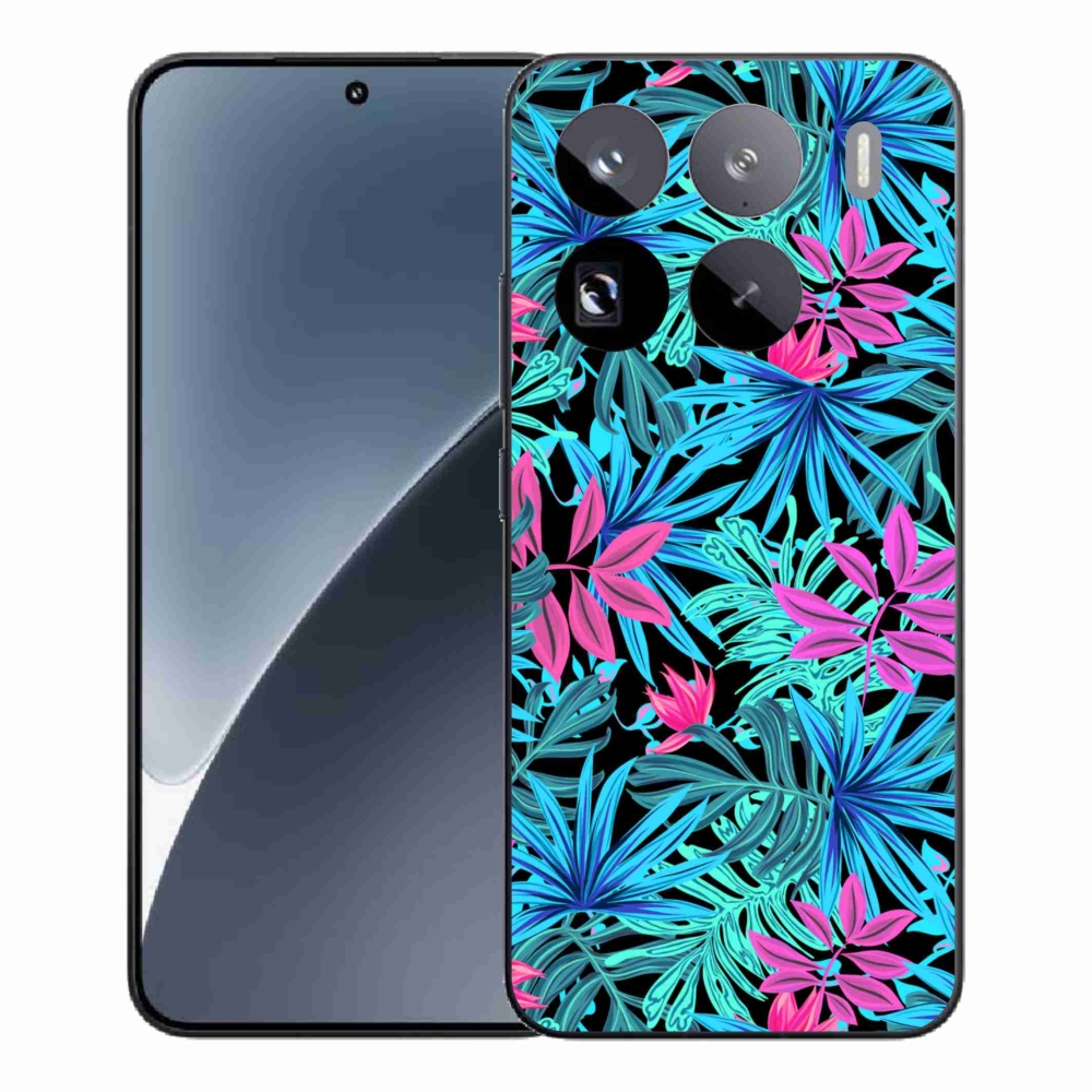 Gél borítás mmCase a Xiaomi 15 Pro számára - virágok 3