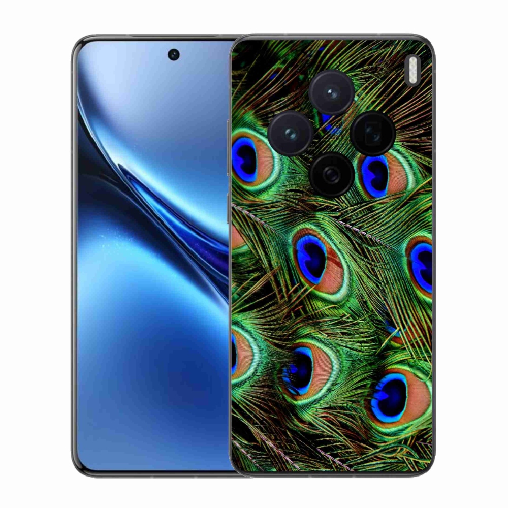 Zselés borítás mmCase a Vivo X200 5G készülékhez - pávatoll