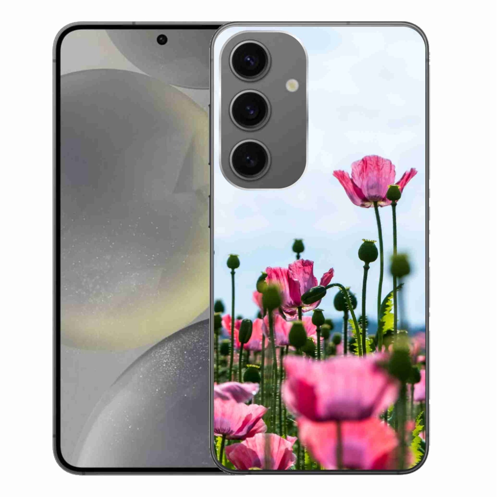 Gél védőhuzat mmCase Samsung Galaxy S24+ készülékhez - mákos színű