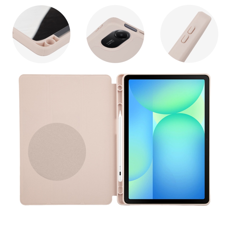 TOK: ME SolidTab tok a Samsung Galaxy Tab S10 Lite/S9/S9 FE/S10 FE Blush modellekhez