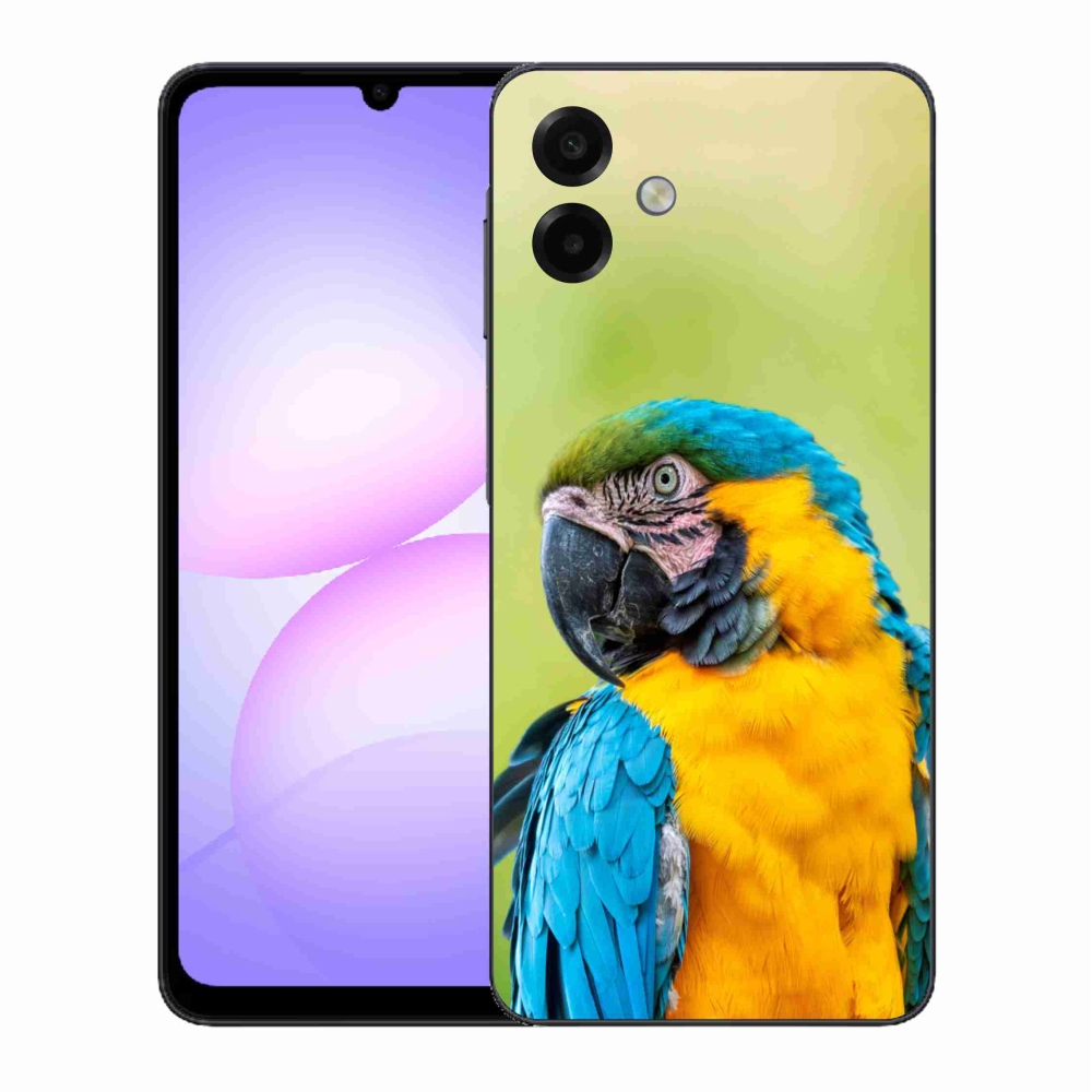 Gél borítás mmCase Samsung Galaxy A07 4G - papagáj ara 2