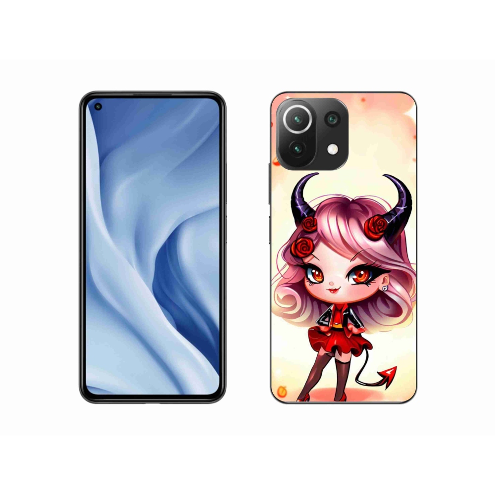 Gélburkolat mmCase a Xiaomi 11 Lite 5G NE számára - rajzfilmördög