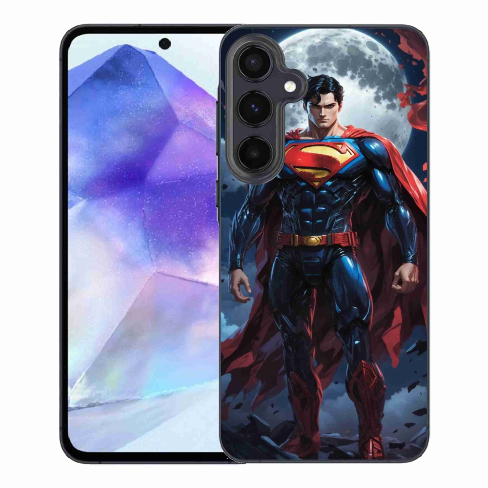 Zselés borítás mmCase Samsung Galaxy A55 5G - superman
