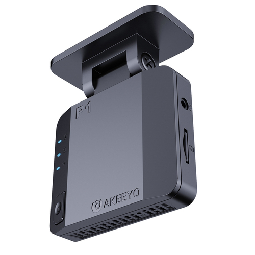 AKEEYO P1 Full HD autokamera 30 fps s WiFi a G senzorom - čierna