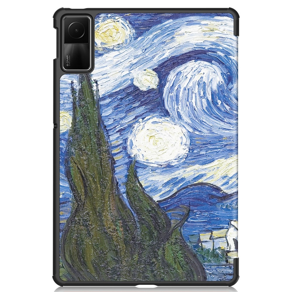 Print Smart Closing Case for Xiaomi Redmi Pad SE - Olajfestmény