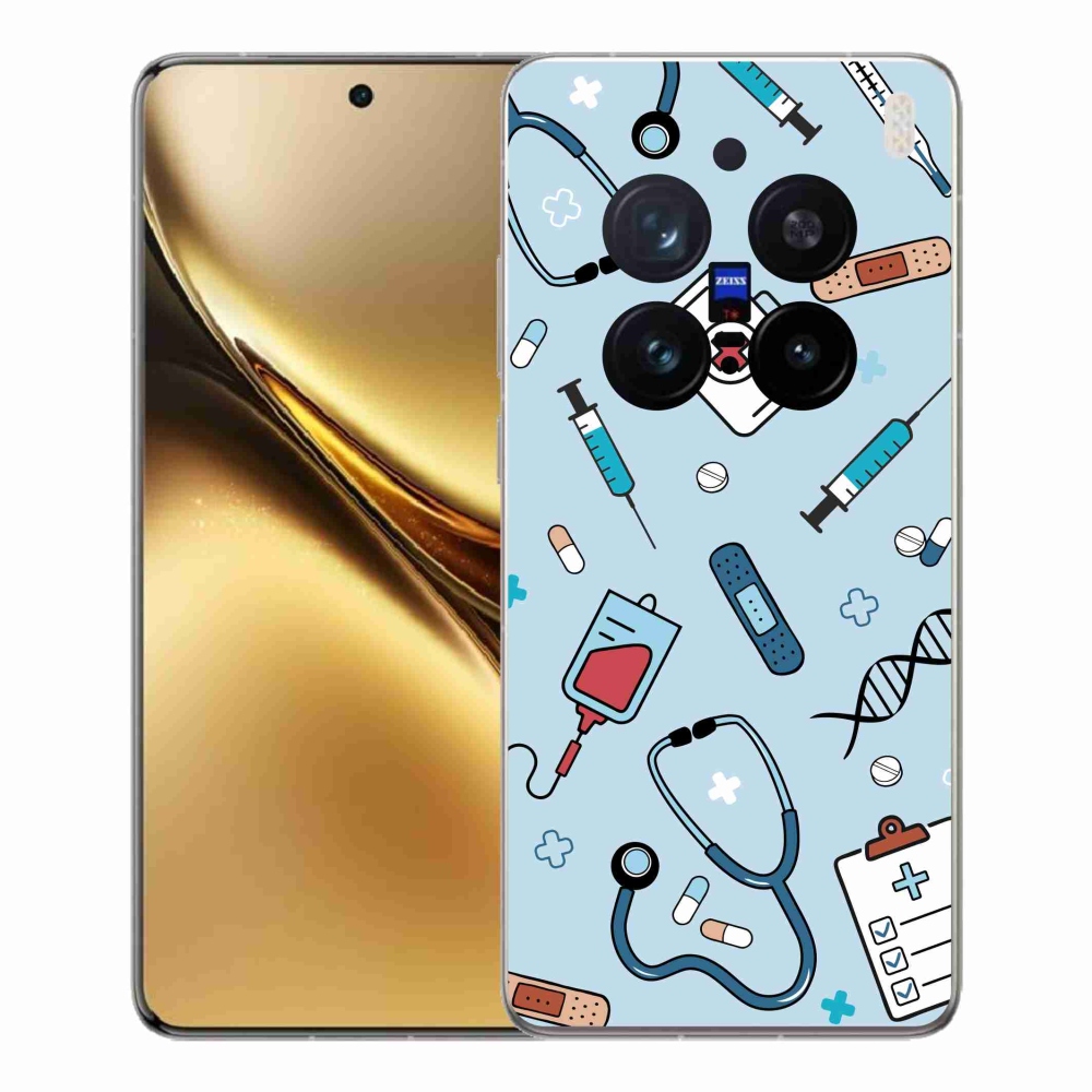 Zselés borítás mmCase a Vivo X200 Pro 5G készülékhez - egészség 1