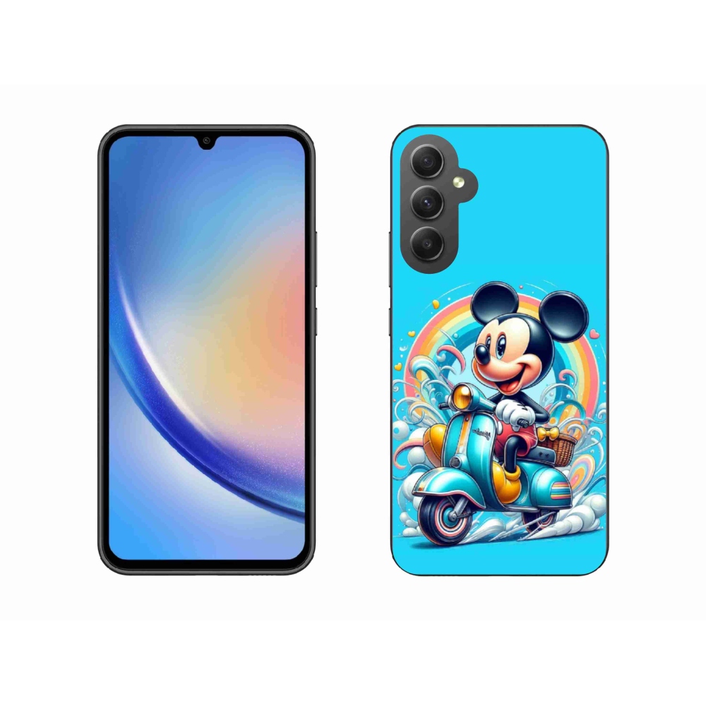 Zselés borítás mmCase Samsung Galaxy A34 5G - mickey egér 2