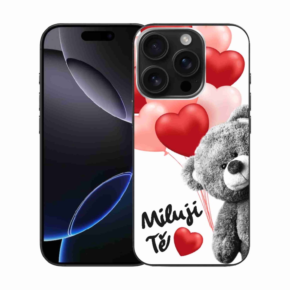 Zselés borítás mmCase iPhone 16 Pro készülékhez - Szeretlek