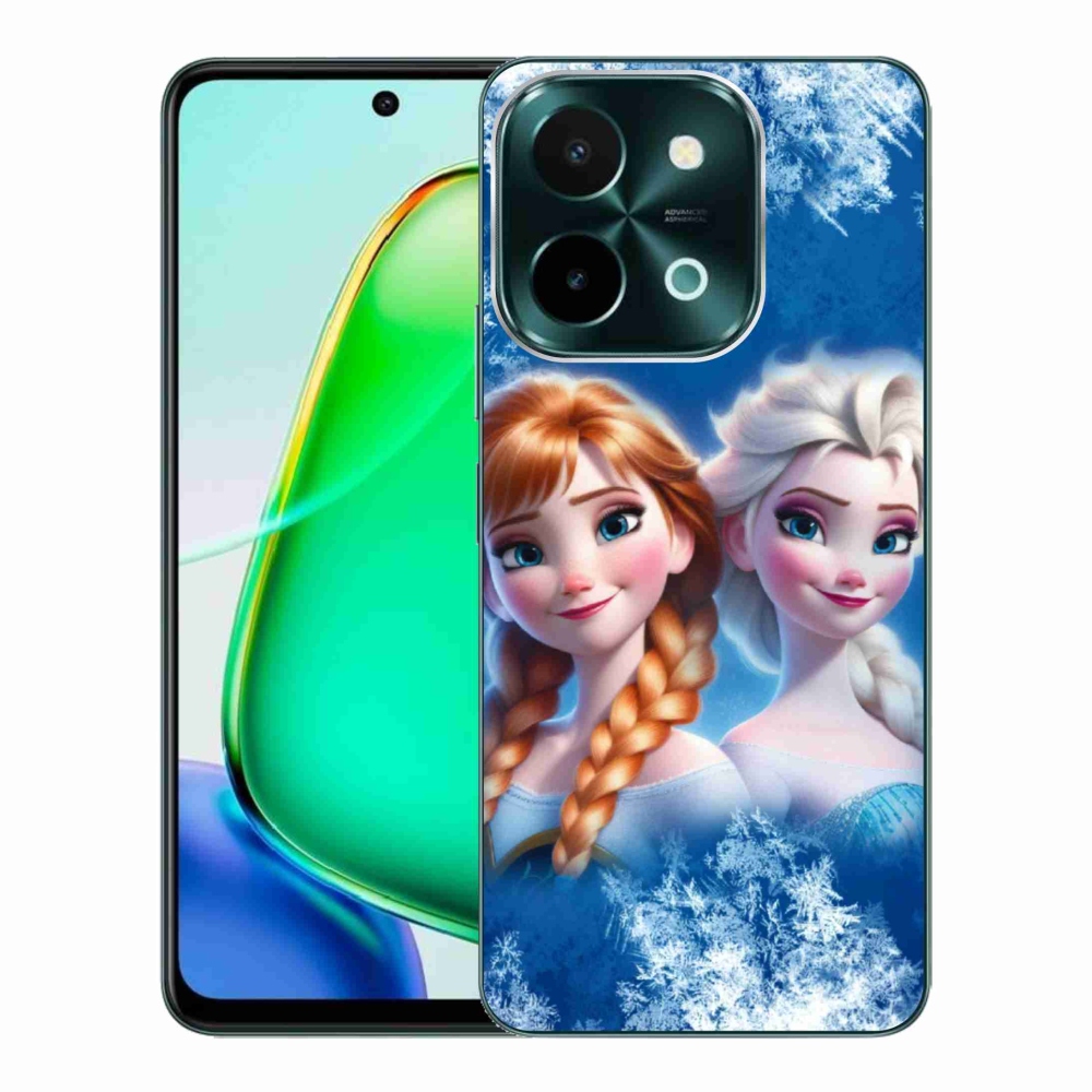 Gélburkolat mmCase a Vivo Y28-on - Ice Kingdom 2