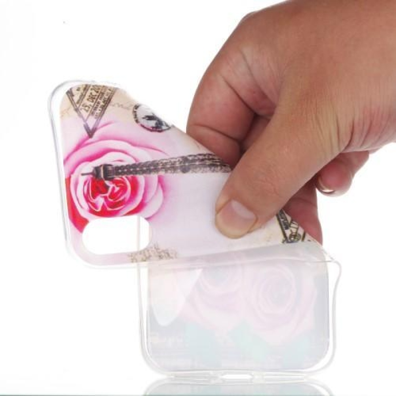 Gél tok iPhone X készülékhez - Eiffel torony