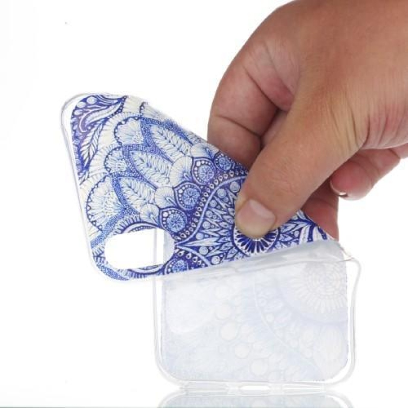 Rajzgél tok iPhone X készülékhez - mandala