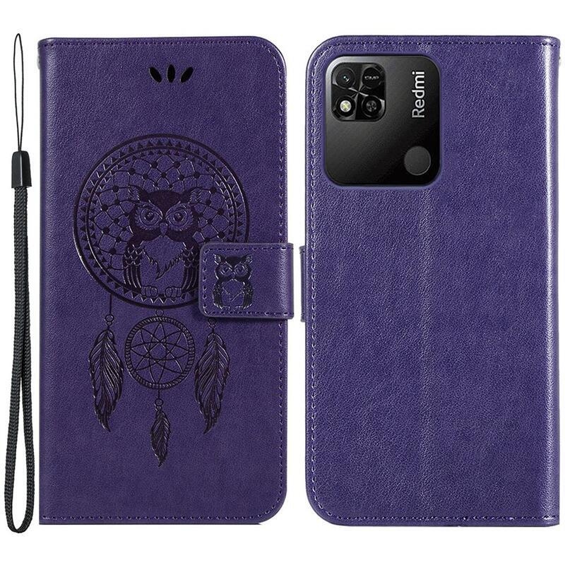 Álom könyv tok Xiaomi Redmi 10A - lila