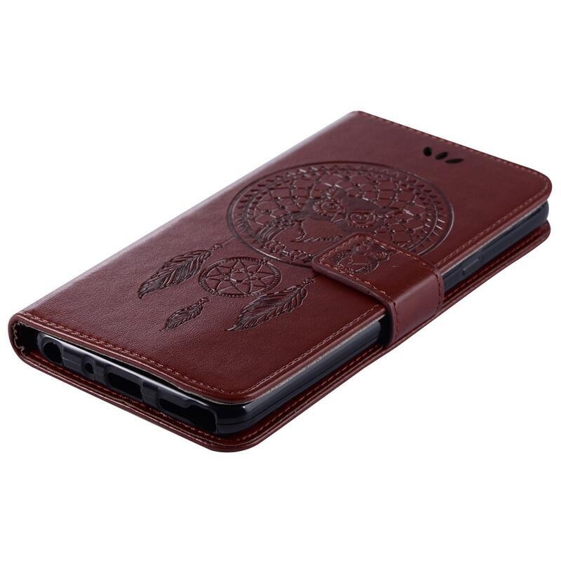 Álom könyv tok Xiaomi Redmi 10A - barna színben