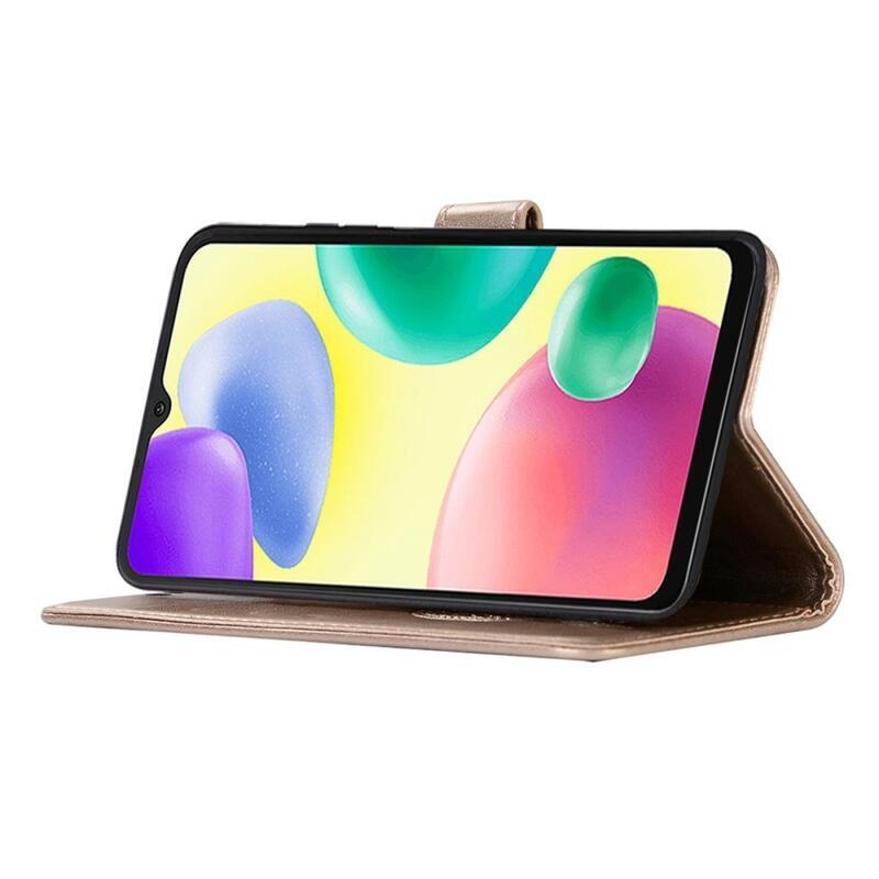 Álom könyv tok Xiaomi Redmi 10A - arany színű