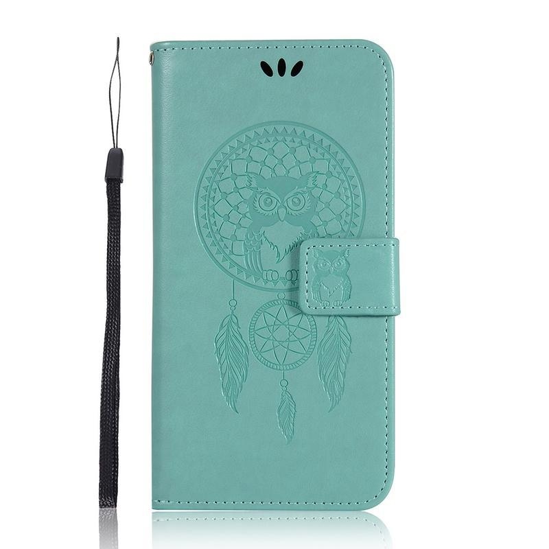 Dream PU bőr pénztárca tok Samsung Galaxy S20 Ultra készülékhez - zöld