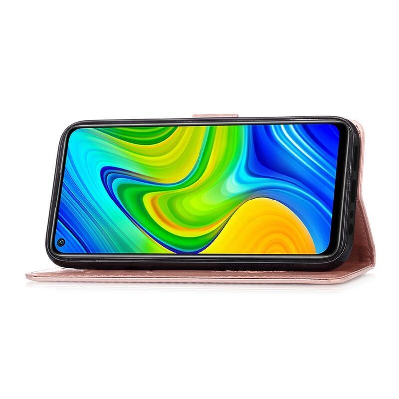 Álom PU bőr pénztárca tok Xiaomi Mi 11 - rózsaarany