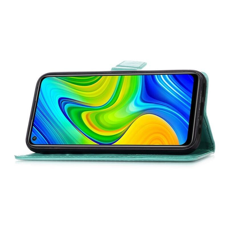 Álom PU bőr pénztárca tok Xiaomi Mi 11 - zöld