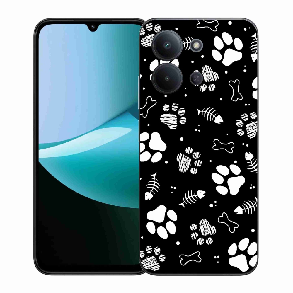 Gél borítás mmCase for Xiaomi Redmi 15C 4G (171mm)/Poco C85 4G (171mm) - kutyamancsok