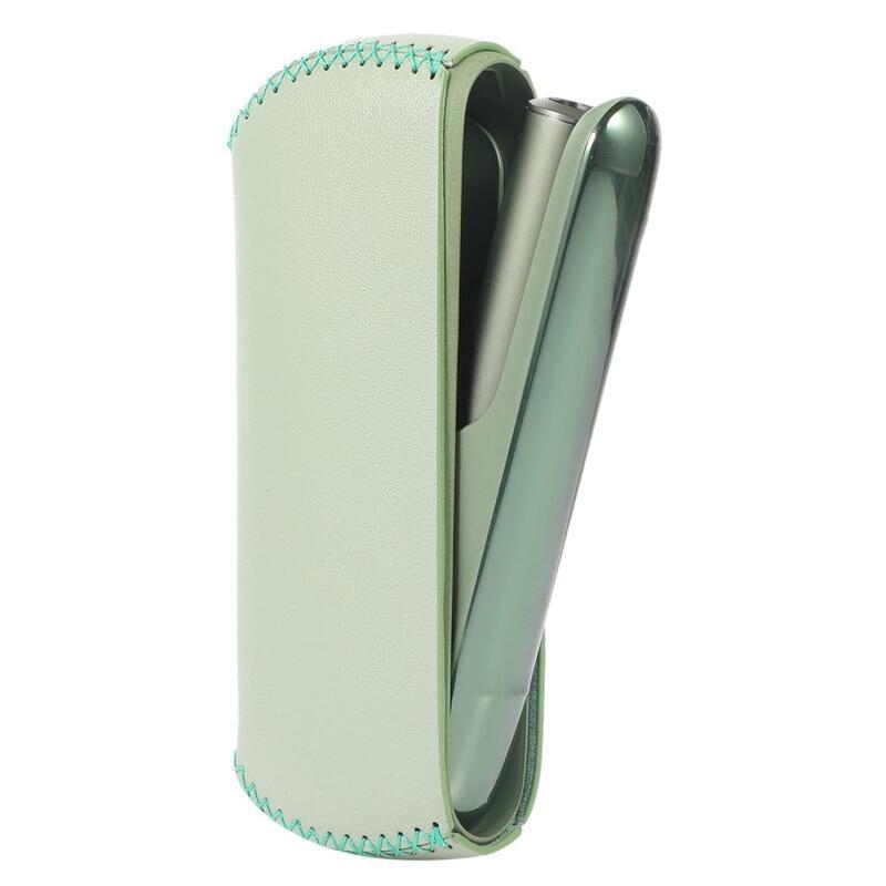 Műbőr tok az IQOS ILUMA-hoz - zöld színű