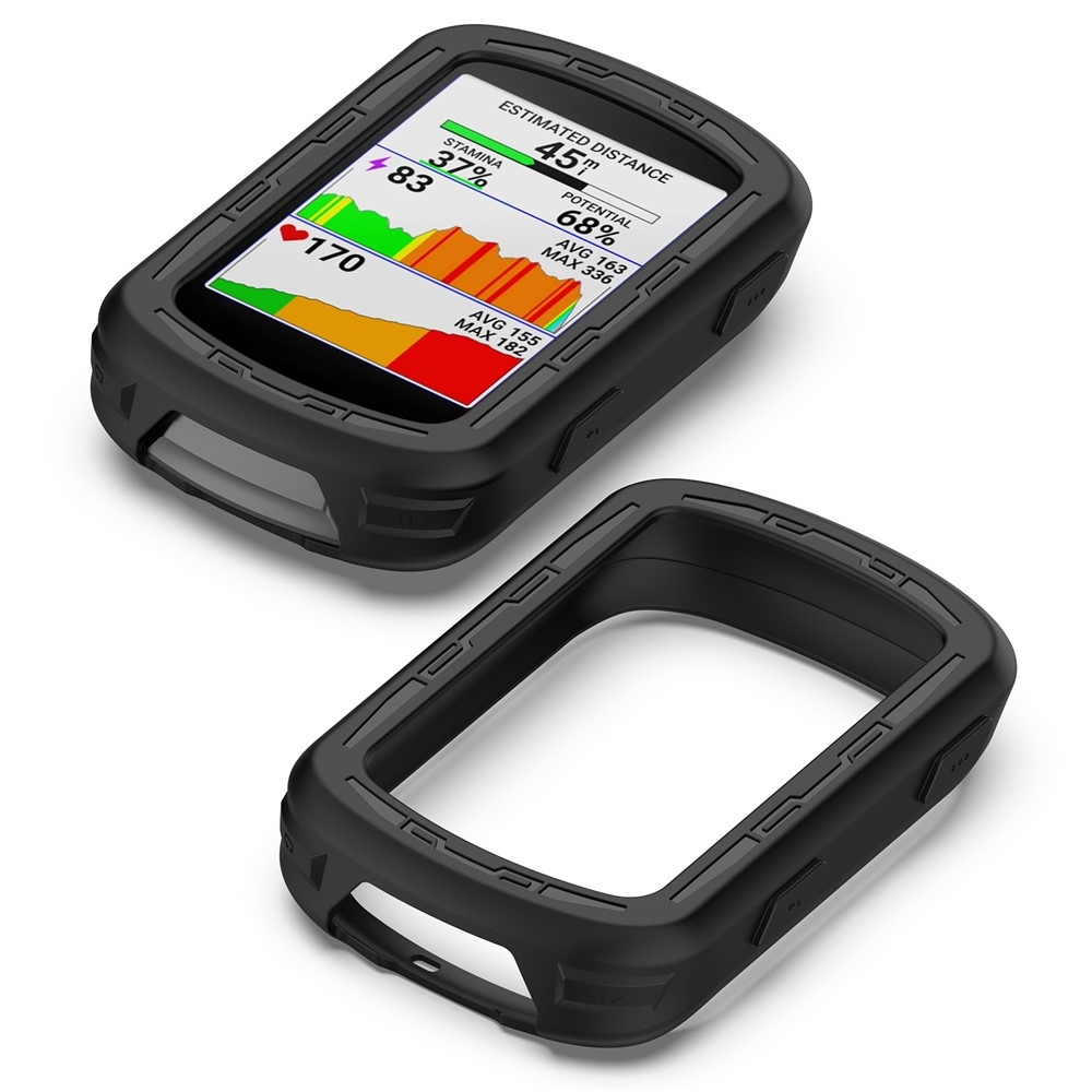 Szilikon tok Garmin Edge 840/540 GPS kerékpáros navigációhoz - fekete