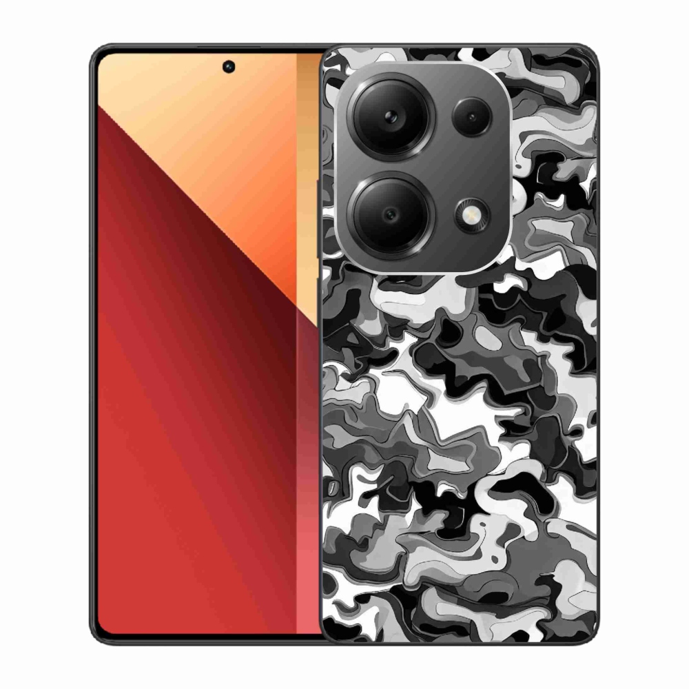 Zselés borítás mmCase a Xiaomi Redmi Note 13 Pro 4G/Poco M6 Pro - álcázott minta 3