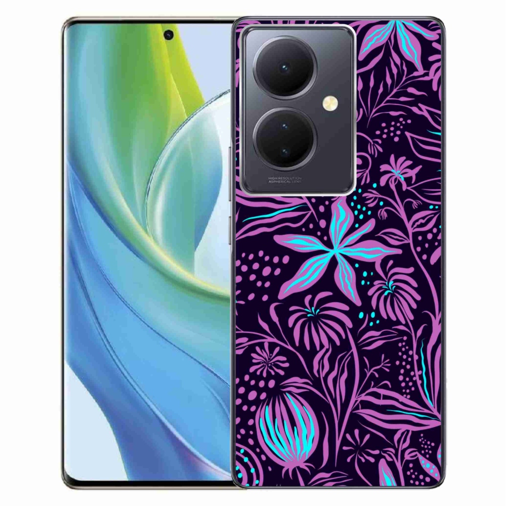 Gél borító mmCase a Vivo V29 Lite 5G készülékhez - virágok 2