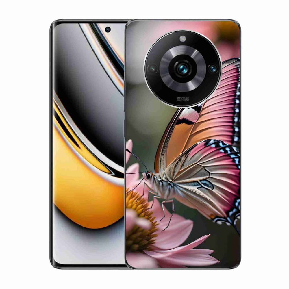 Zselés borítás mmCase a Realme 11 Pro/11 Pro+ készülékhez - színes pillangó