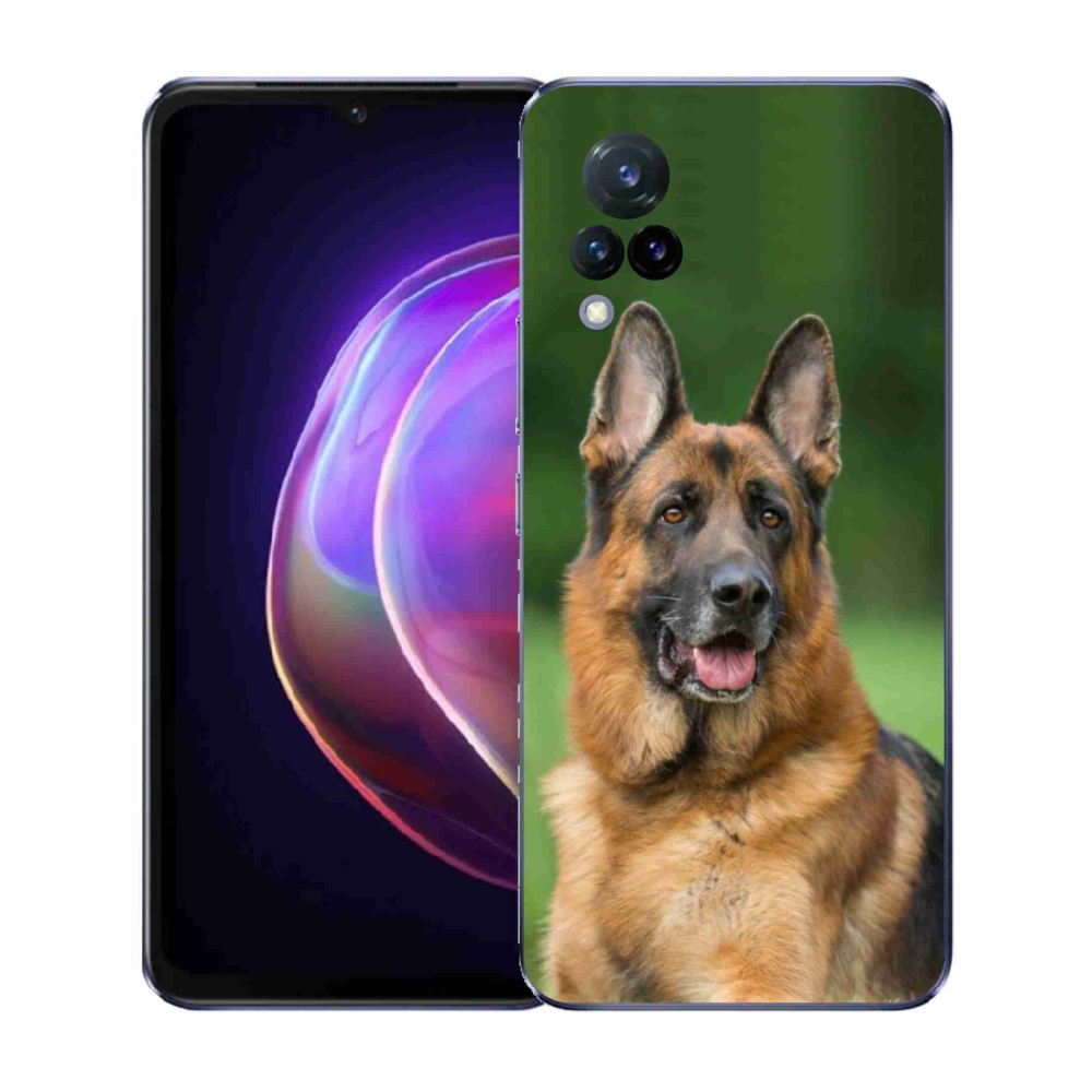 Gél borítás mmCase a Vivo V21 4G/5G készülékhez - Német juhászkutya