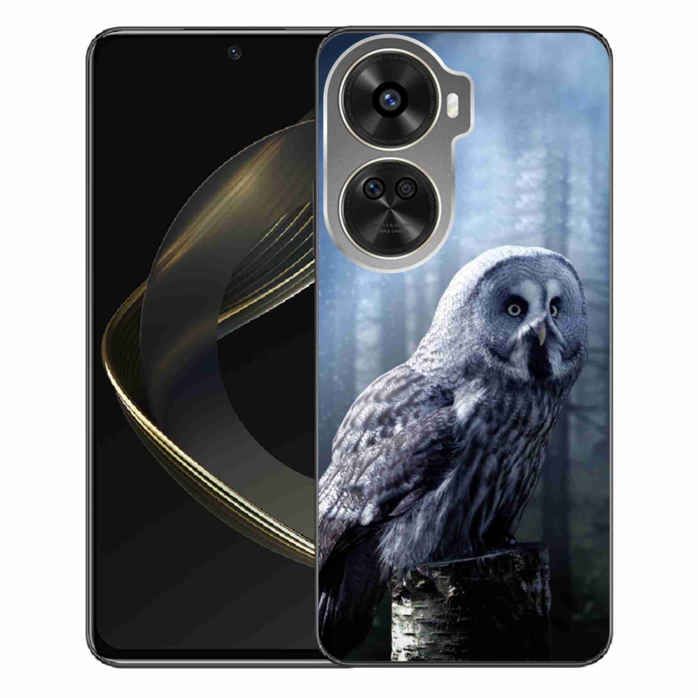 Gél borítás mmCase a Huawei Nova 12 SE-hez - bagoly