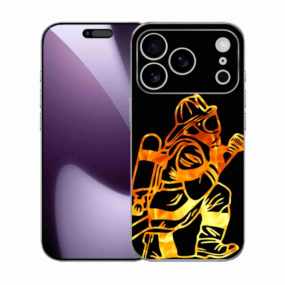 Gél borítás mmCase iPhone 17 Pro készülékhez - tűzoltó 1