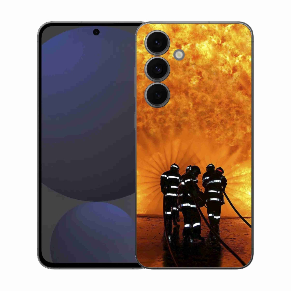 Zselés borítás mmCase Samsung Galaxy S25 FE - tűz