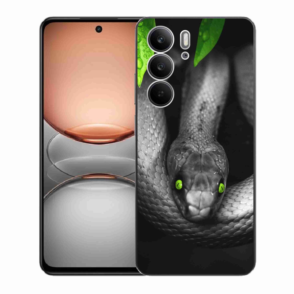 Zselés borítás mmCase a Realme C75 készülékhez - kígyó