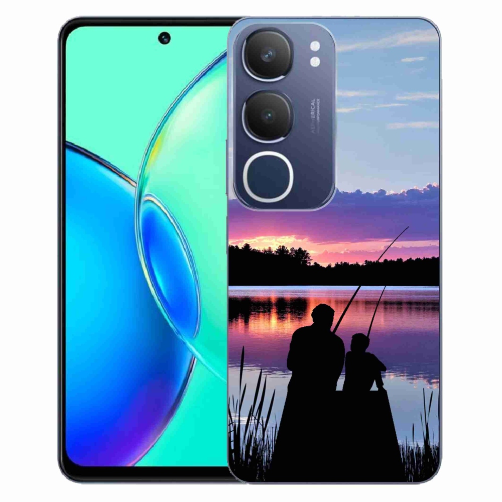 Gél védőburkolat mmCase a Vivo Y19s számára - halászat 2