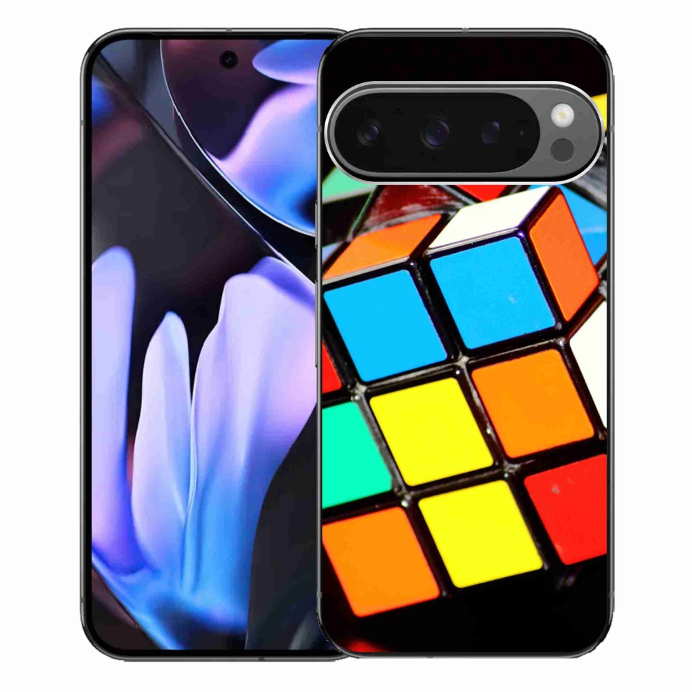 Gél tok mmCase a Google Pixel 9 Pro XL-hez - Rubik kocka