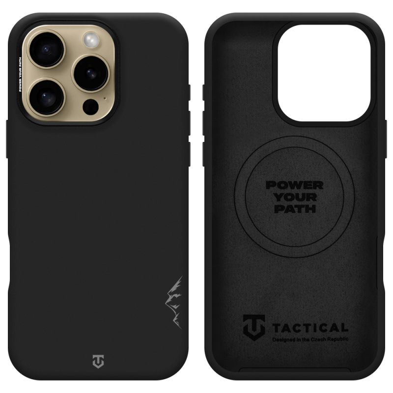 Tactical MagForce Velvet Smoothie 2.0 tok az Apple iPhone 16 Pro-hoz, Asphalt színben