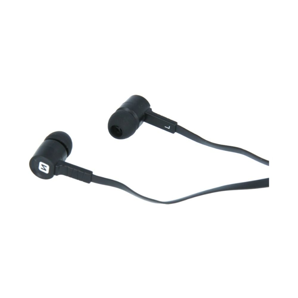 Swissten fülhallgató szivárvány YS-D2 ECO - fekete