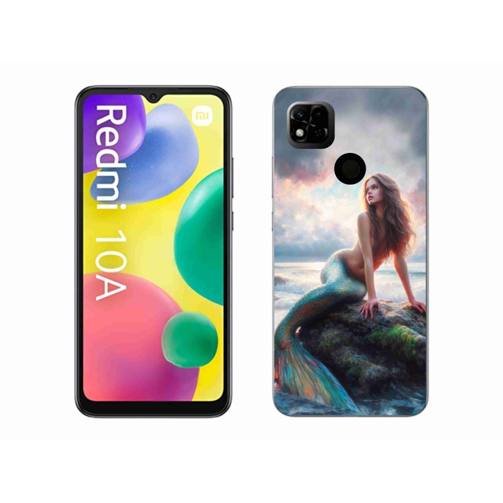 Gél borítás mmCase a Xiaomi Redmi 10A számára - sellő