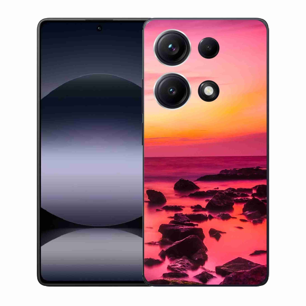 Gél borító mmCase a Xiaomi Redmi Note 14S-hez - tenger és ragyogás