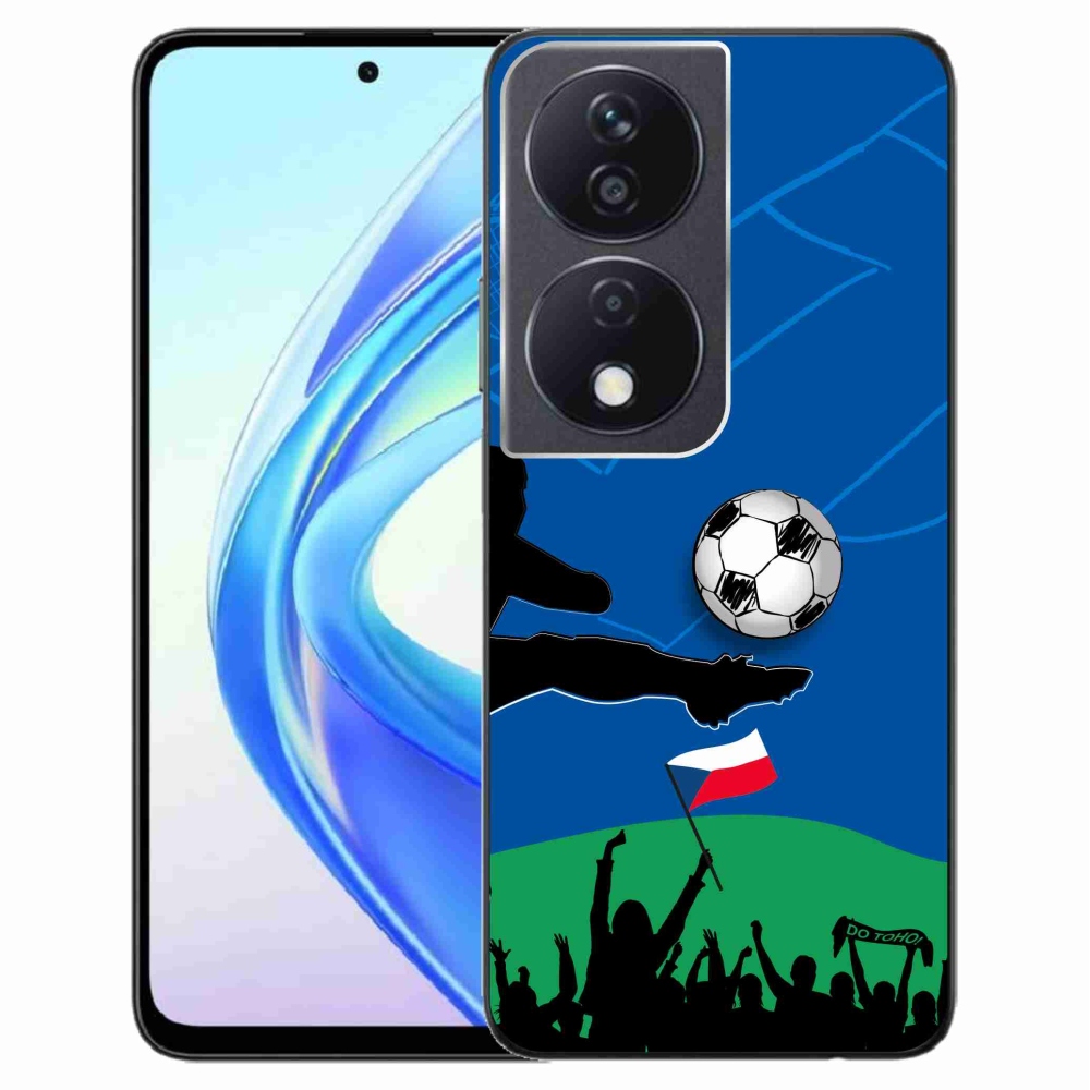 Gél borítás mmCase a Honor X7b/Honor 90 Smart készülékhez - futballszurkolók számára