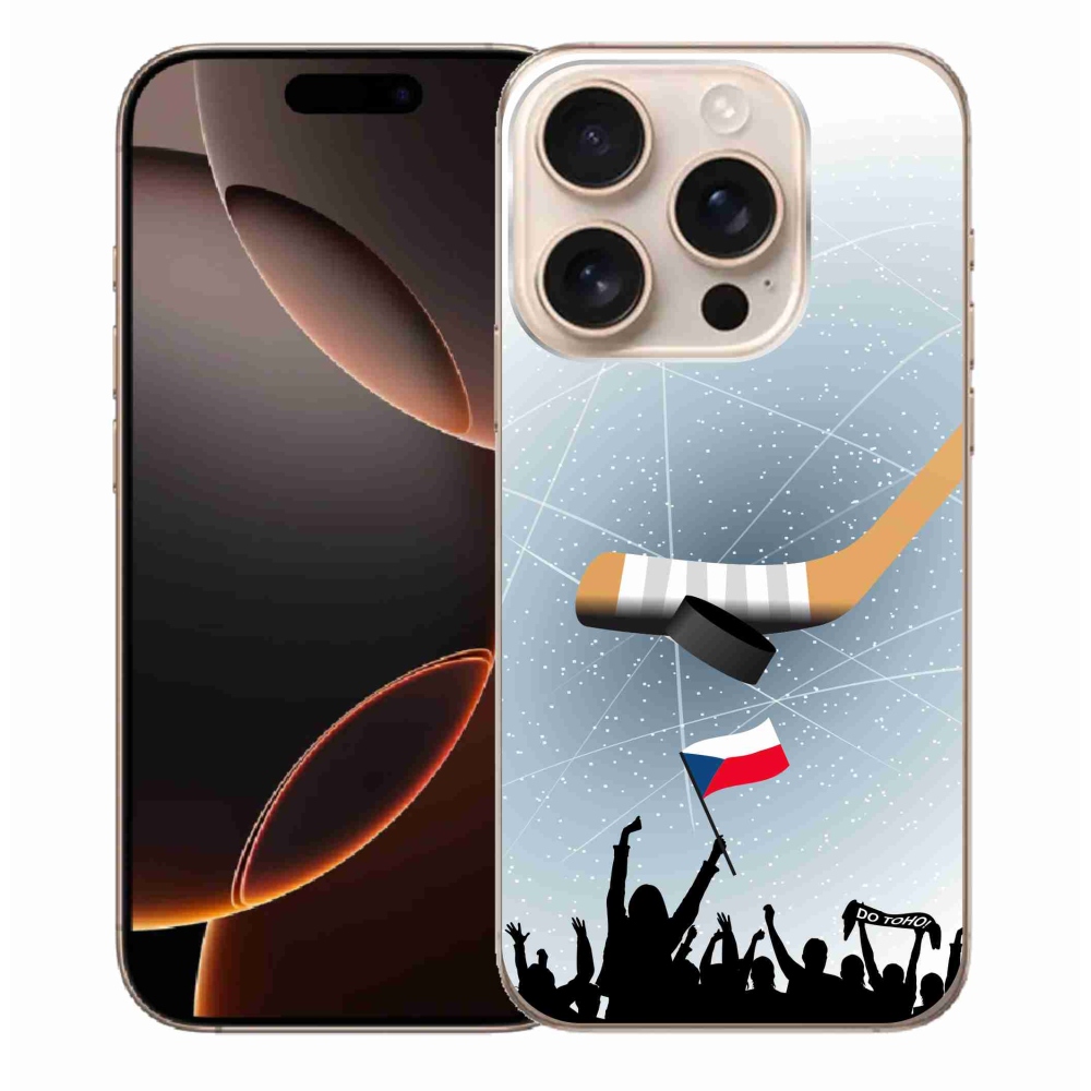 Gél borítás mmCase iPhone 16 Pro Max készülékhez - hokiszurkolóknak