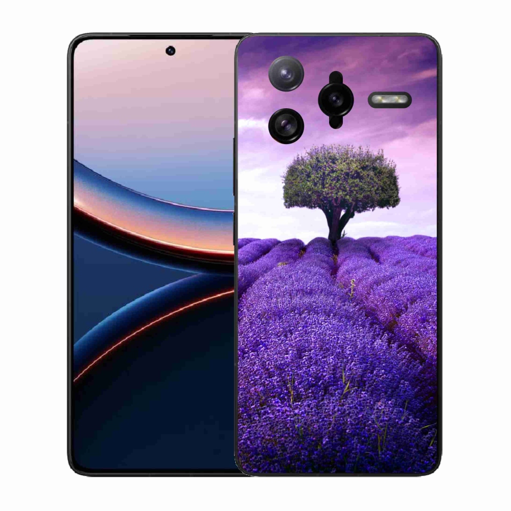 Gél borítás mmCase a Xiaomi Poco F7 Ultra számára - levendula rét