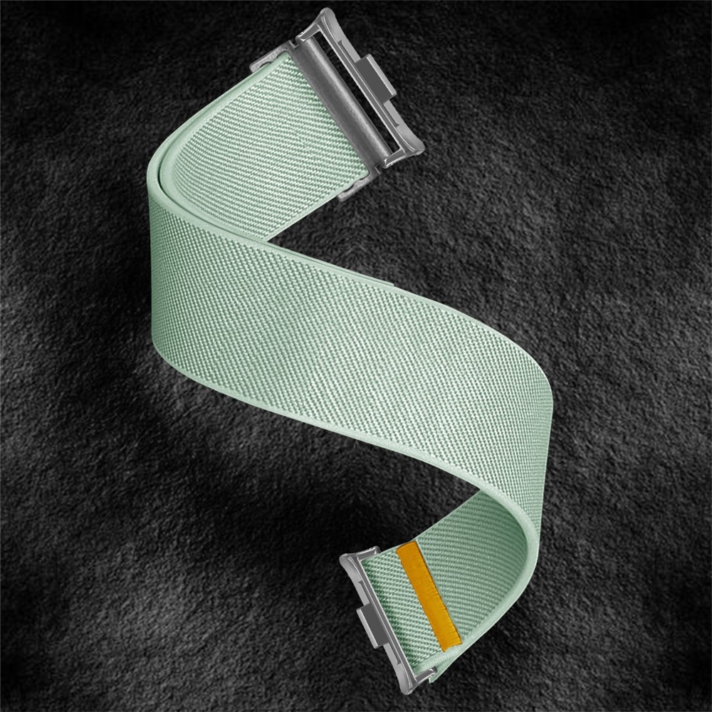 Durab nylon rugalmas karkötő a Xiaomi Smart Band 10 Pro/9 Pro/8 Pro/Redmi Watch 6/5/4 modellekhez – kék-zöld