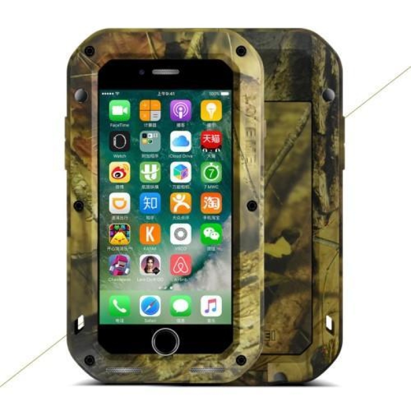 DutyExtra tartós hibrid tok iPhone 7 Plus és 8 Plus készülékhez - dzsungel