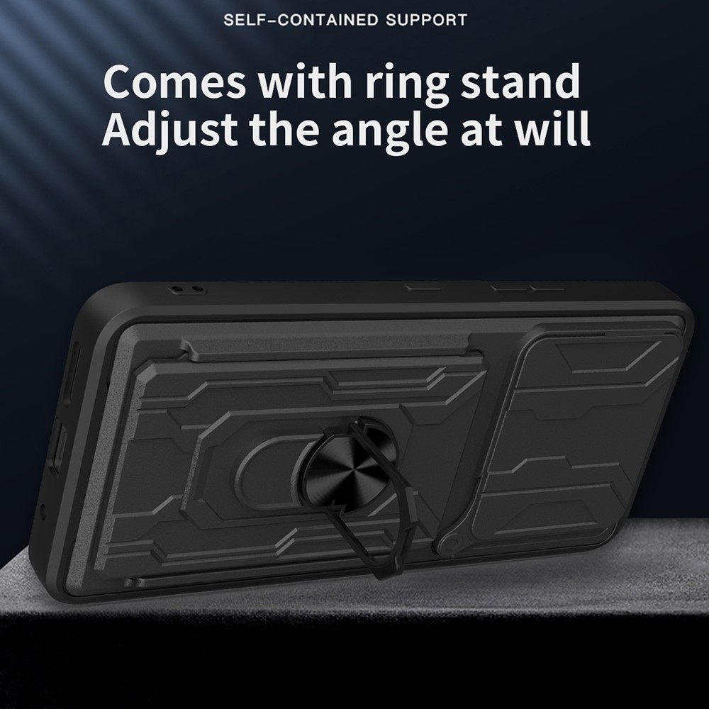 Csúszós, tartós borítás a Xiaomi Redmi Note 14 5G-hez - fekete